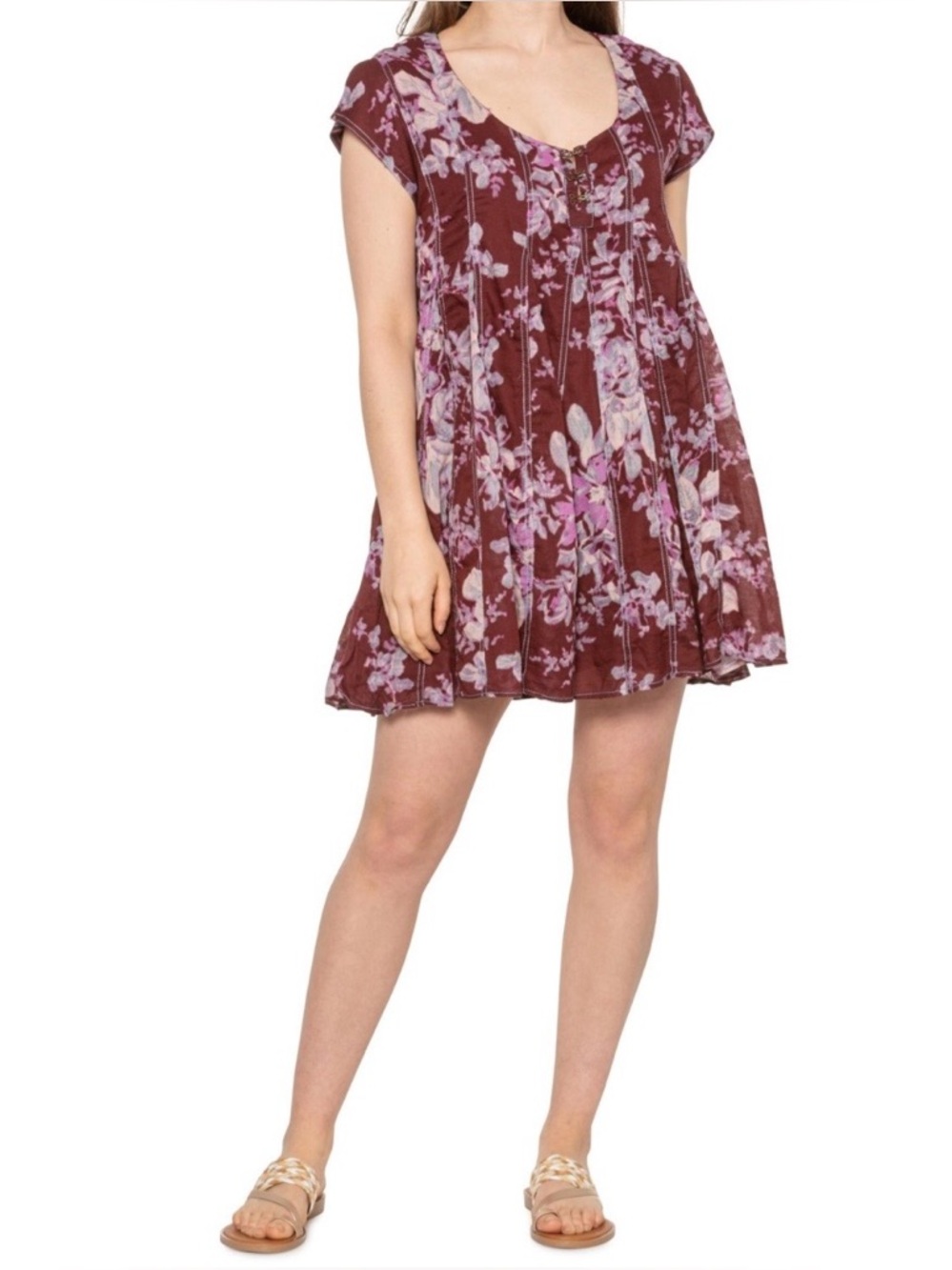 Free People Sully Whimsical Mini Dress